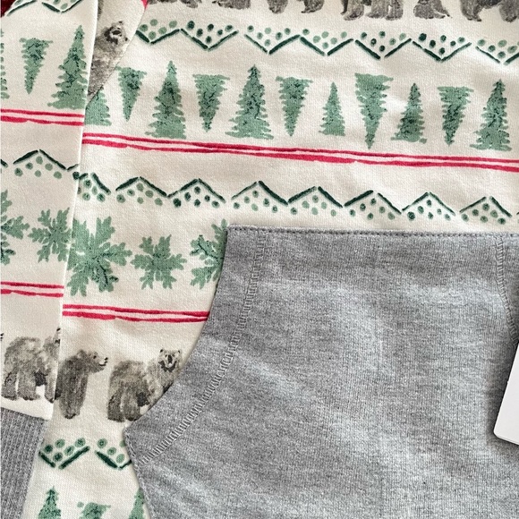 Burt’s Bees Baby PJ’s 3/6 Mos, NWT, GREAT CHRISTMAS GIFT! Organic Cotton - Picture 4 of 7